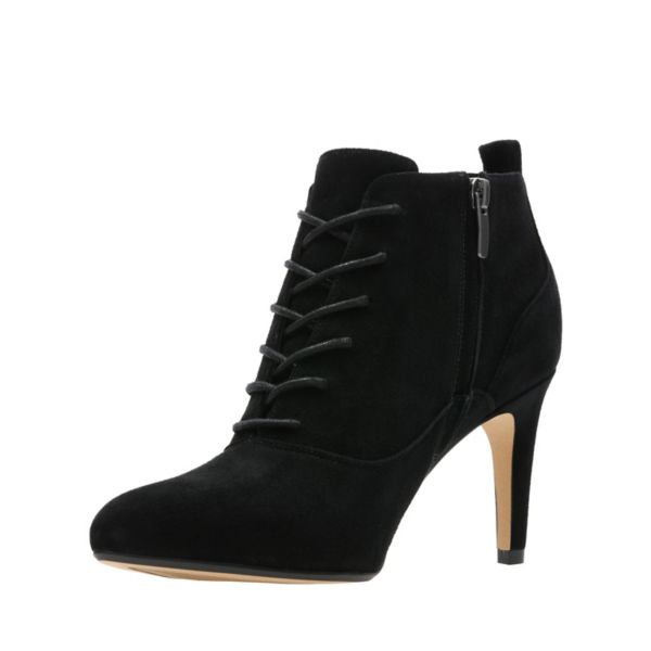 Clarks Womens Laina Jasmine Ankle Boots Black | UK-4190623